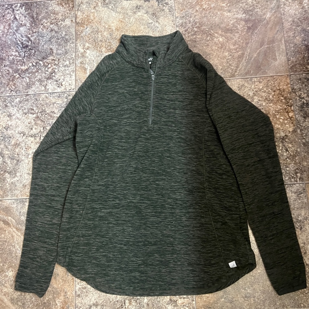 BCG Heathered Green Pullover
